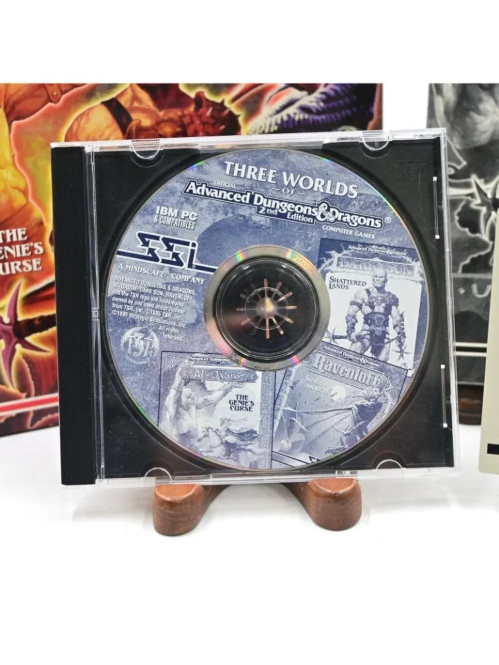 Three Worlds Of Advanced Dungeons And Dragons 2nd Edition Big Box PC Video Game